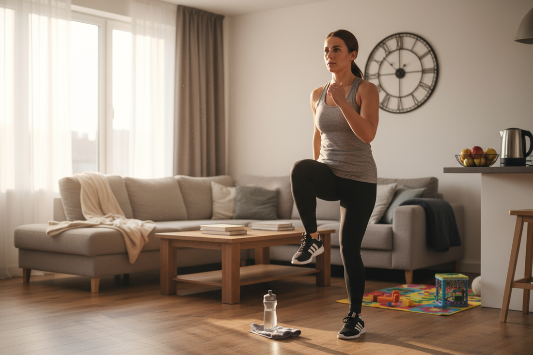 10min home workout routine for Busy mothers