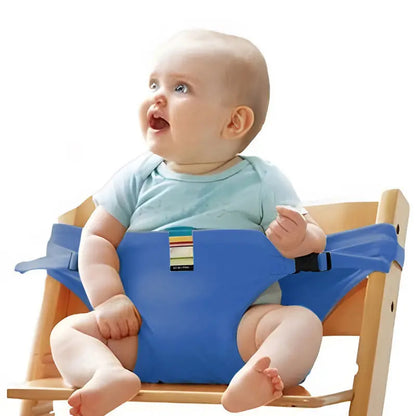 Baby Meal Feeding Safety Strap Portable Child Seat Harness Baby Meal Strap Prevent Toddler from Falling Foldable Portable Carry