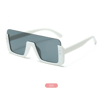 Cute Kids Sunglasses Rectangle Fashion Children Sun Glasses Half Frame Kids Glasses Protection Shades Boys Girls Eyewear UV400