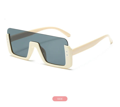 Cute Kids Sunglasses Rectangle Fashion Children Sun Glasses Half Frame Kids Glasses Protection Shades Boys Girls Eyewear UV400