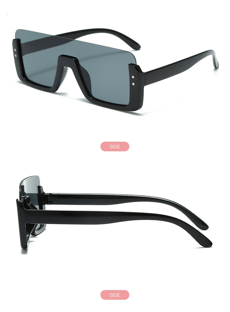 Cute Kids Sunglasses Rectangle Fashion Children Sun Glasses Half Frame Kids Glasses Protection Shades Boys Girls Eyewear UV400