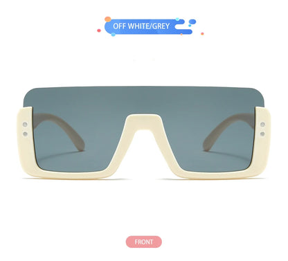 Cute Kids Sunglasses Rectangle Fashion Children Sun Glasses Half Frame Kids Glasses Protection Shades Boys Girls Eyewear UV400