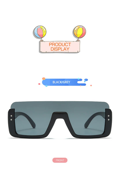 Cute Kids Sunglasses Rectangle Fashion Children Sun Glasses Half Frame Kids Glasses Protection Shades Boys Girls Eyewear UV400