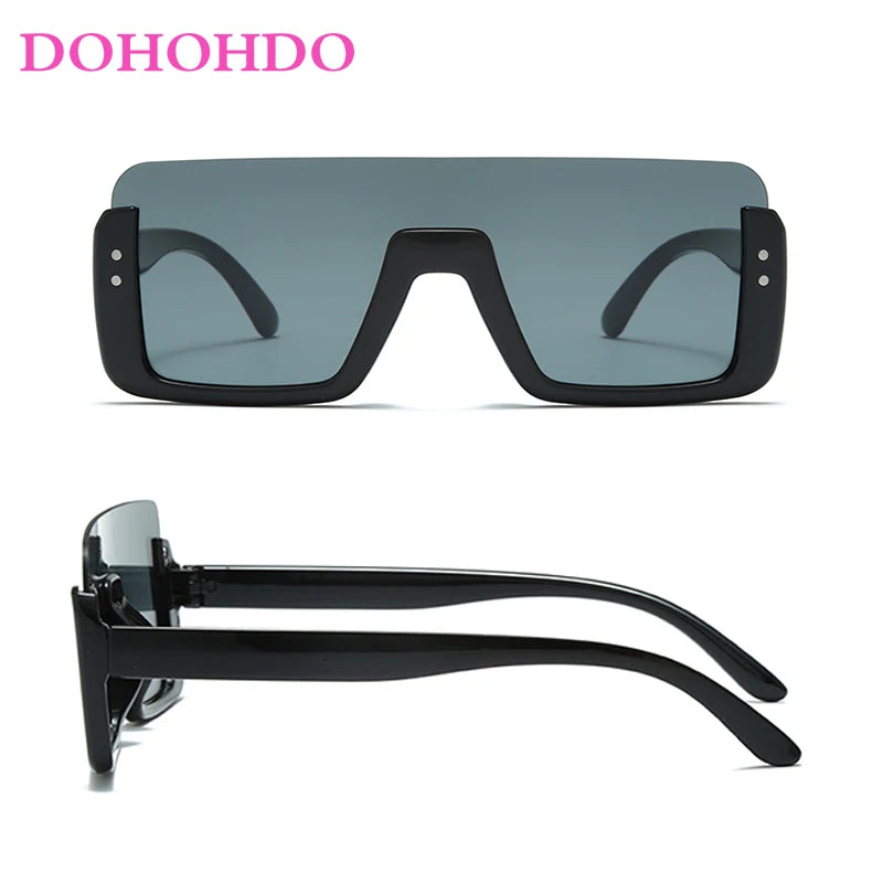 Cute Kids Sunglasses Rectangle Fashion Children Sun Glasses Half Frame Kids Glasses Protection Shades Boys Girls Eyewear UV400